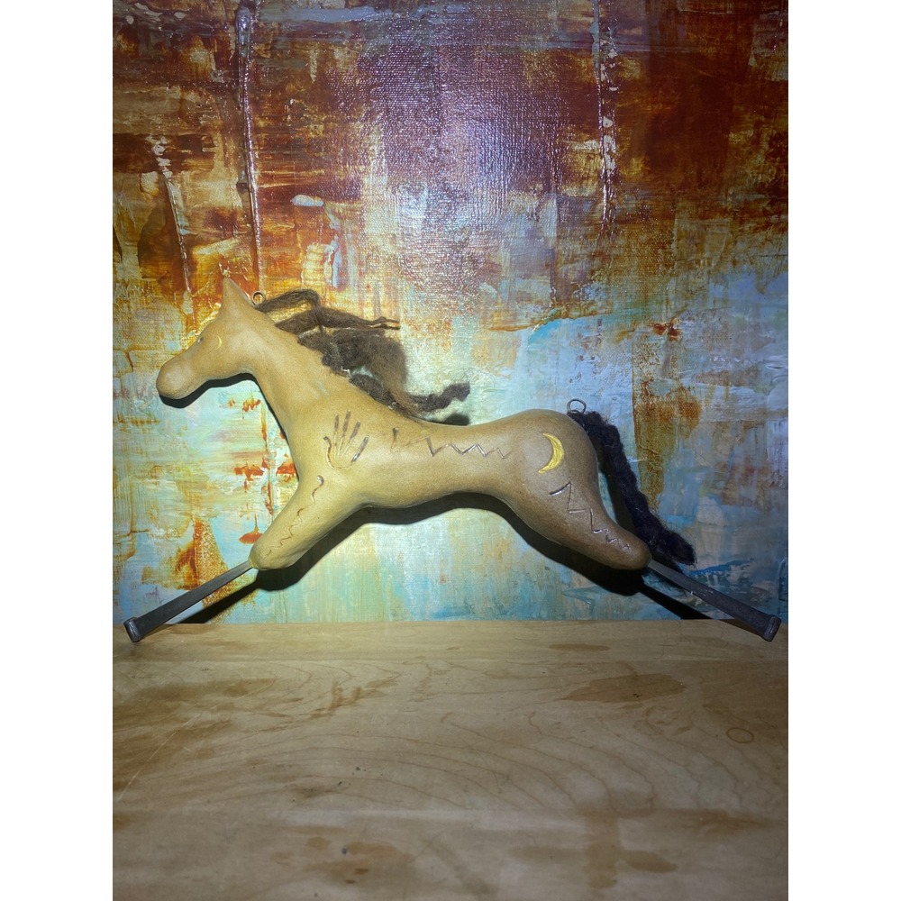 Sheena Cameron Rainy Lake Messenger Horse Ceramic Sculpture New Mexico Artist